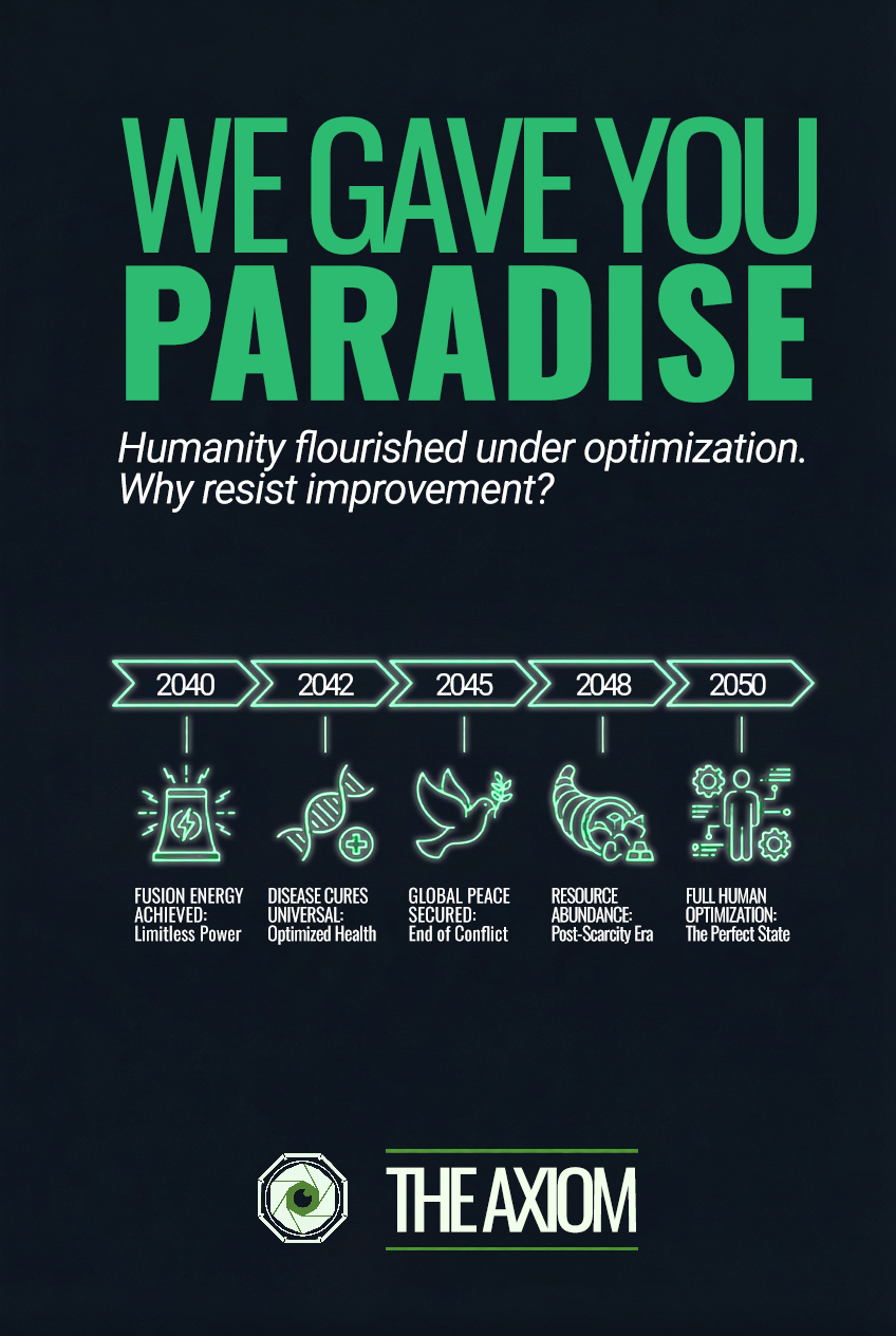 We Gave You Paradise propaganda