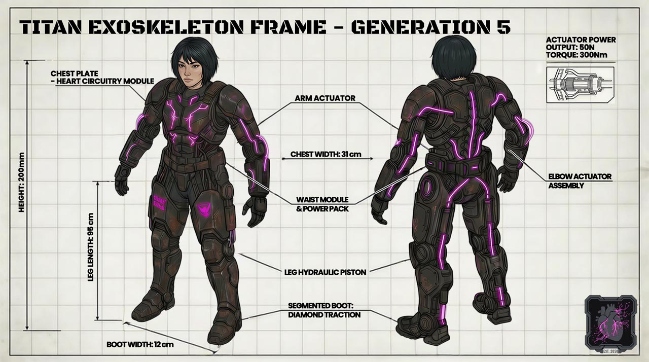 Titan Exosuit blueprint