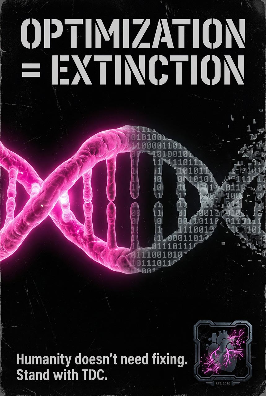 Optimization Equals Extinction poster
